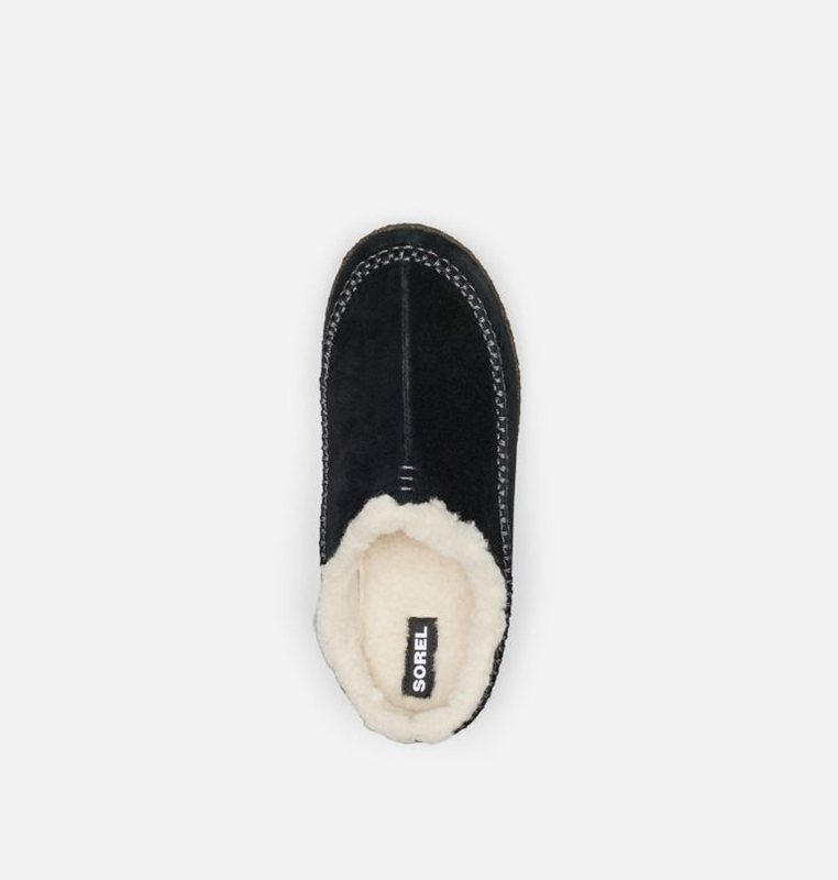 Mens Slippers Black - Sorel Falcon Ridge™ II - 074983-MLJ